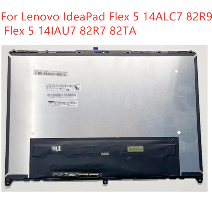 

14 Inch 2.2K For Lenovo IdeaPad Flex 5 14ALC7 82R9 Flex 5 14IAU7 82R7 82TA LCD Touch Screen Laptop Display Replacement Assembly