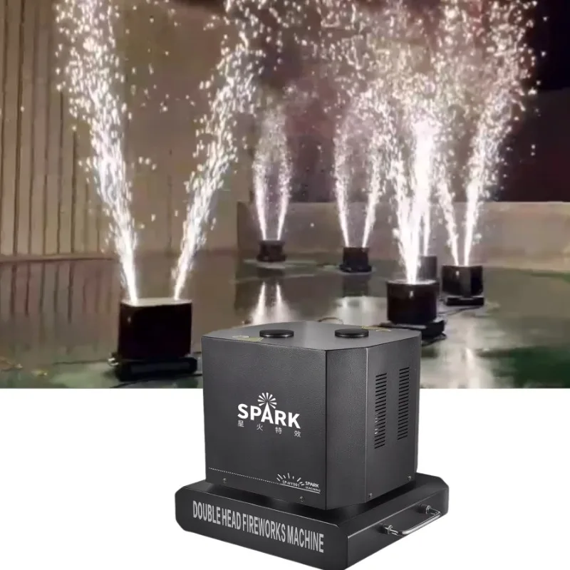 

SP Spin Spark Machine Двойная вращающаяся машина для холодной искры Спиральная машина для фейерверков с холодной искрой для свадебной вечеринки