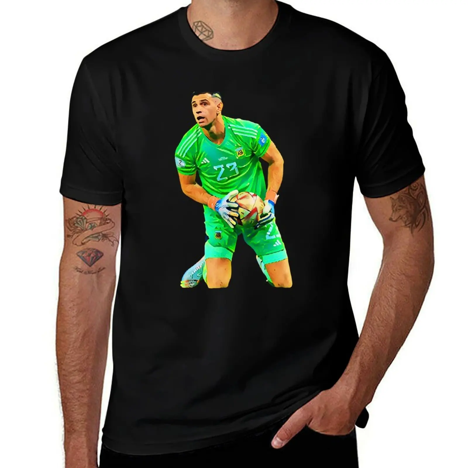 Emi Martinez-Funny T-Shirt Casual Fashion Print Tee Top T-Shirt