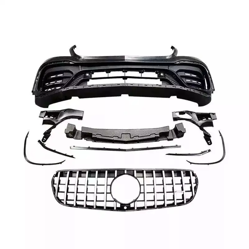 

Suitable For GLC 16-22 Modified GLC63 Surrounded By Modified TOPCAR Front Lip Wheel Eyebrow Rear Lip Hood Wing