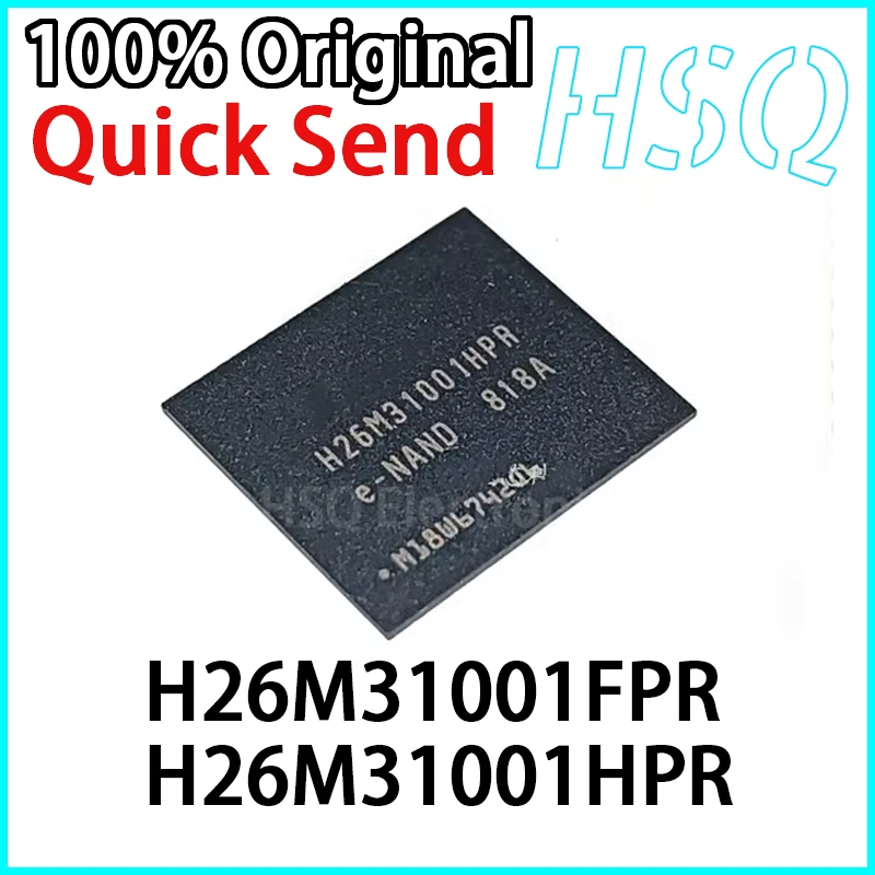 1PCS H26M31001FPR H26M31001HPR 4G Memory IC 4.5 Version 2GB Storage Phone Font Library Hard Disk IC New Original in Stock