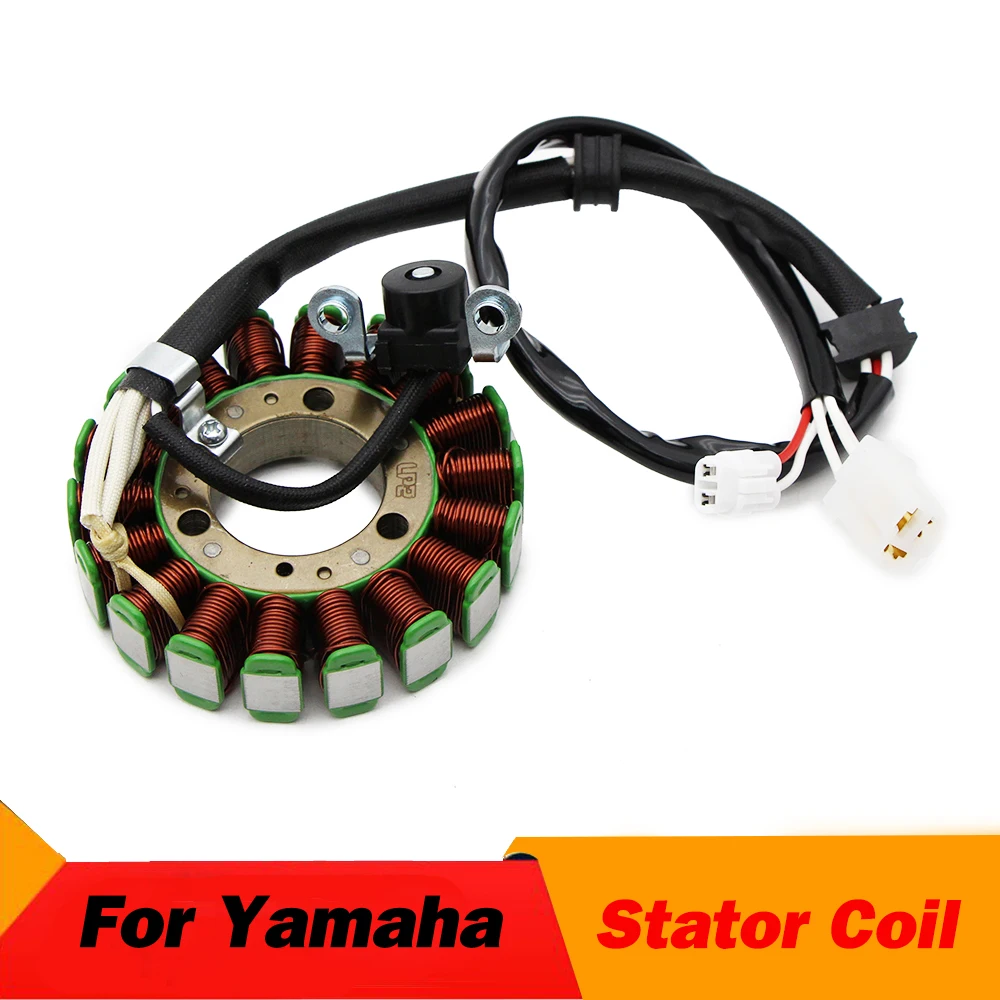 

Stator Coil For Yamaha 5XT-81410-10 XT250 Serow 250 200 2009-2012-2018 XG250 TRICKER Motorcycle Generator Magneto Stator Coil