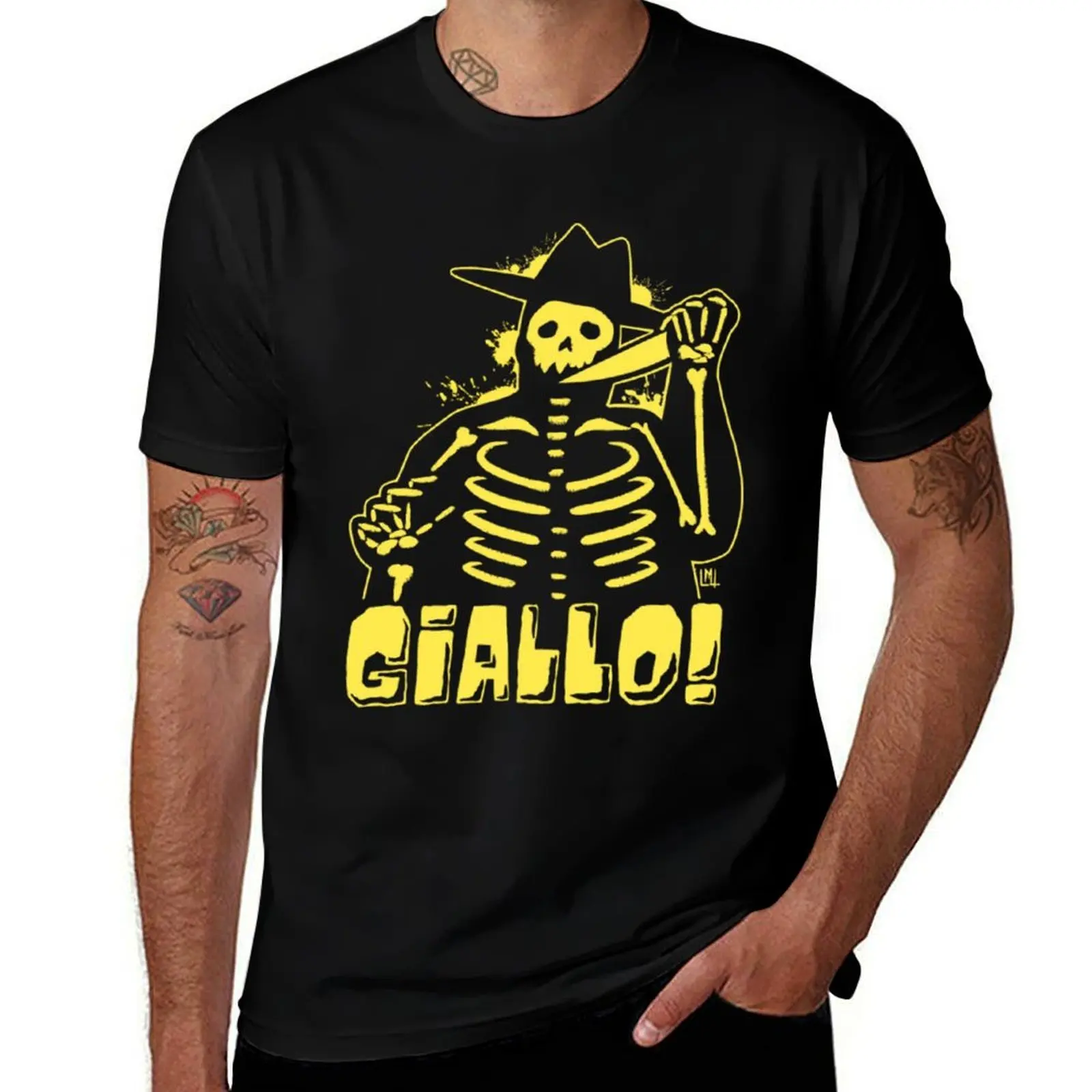 

Giallo T-Shirt All Match Print Short Sleeve Top