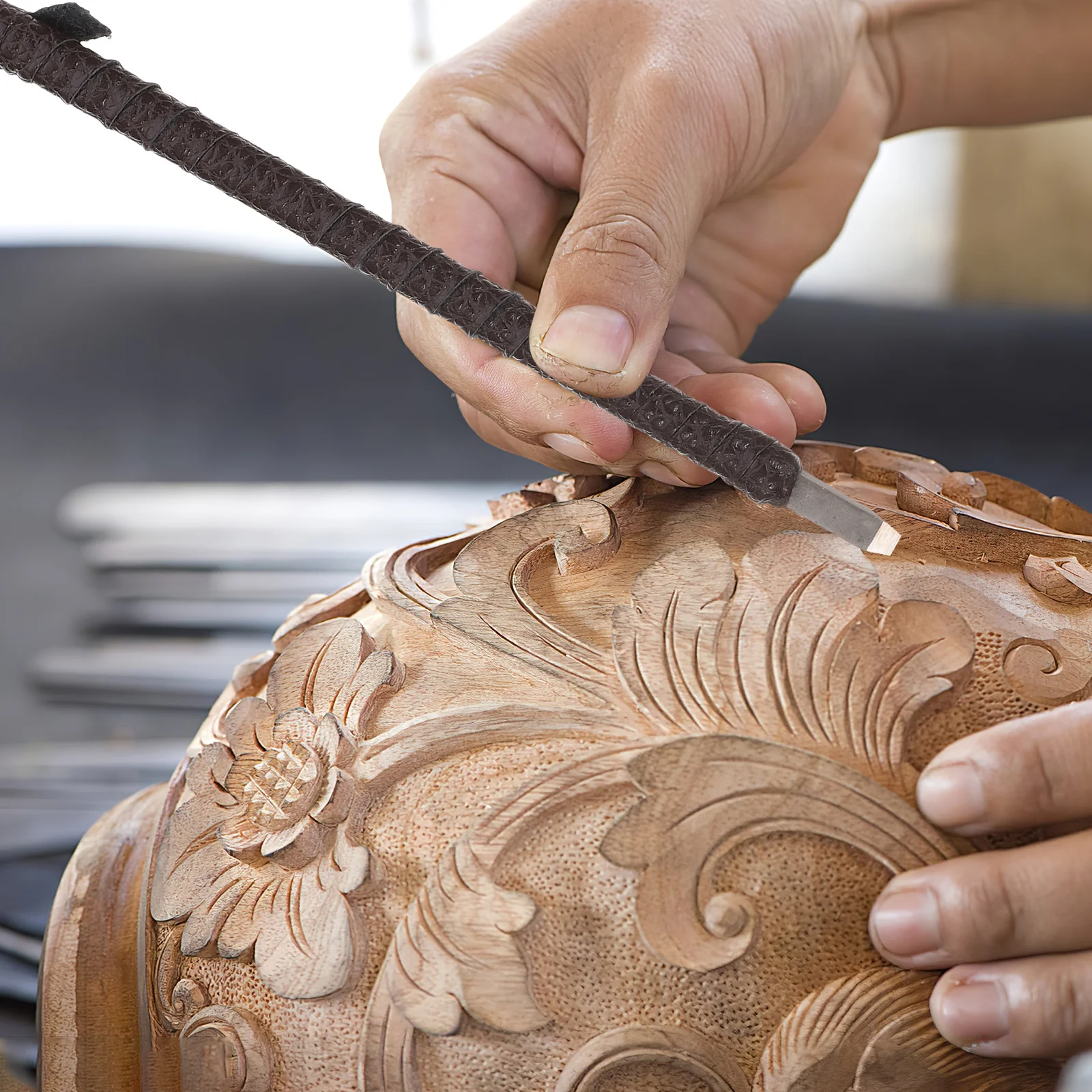 12 قطعة مجموعة أدوات نحت الخشب سكاكين حادة مقاومة للماء لفنانين النجارة والهواة عدة أدوات نحت الخشب #5