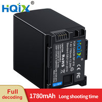 HQIX for Canon HF 10 11 100 S10 S20 S30 S21 S100 S200 M31 M32 M40 M41 M200 M300 M400 G10 XA10 Camera BP-819 Battery Charger