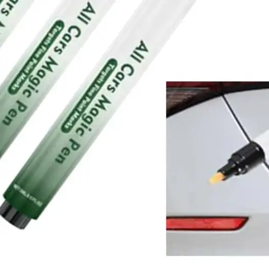 Car Scratch Remover 3 Pack for Restoration of Paint Appearance on Vehicles Including Bumpers Side Mirrors Trim