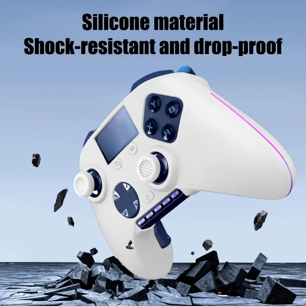 Anti Drop Scratch Resistant Silicone Case For ROG Raikiri Pro PC Edition Game Controller Protective Cover