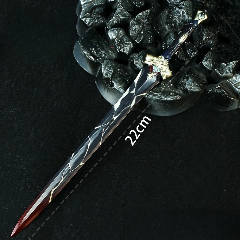 22cm Nowa Figurka z Gry Honkai Star Rail, Metalowy Model, Rękodzieło, Dekoracja na Biurko, Ozdoby, Prezent Urodzinowy, Zabawki