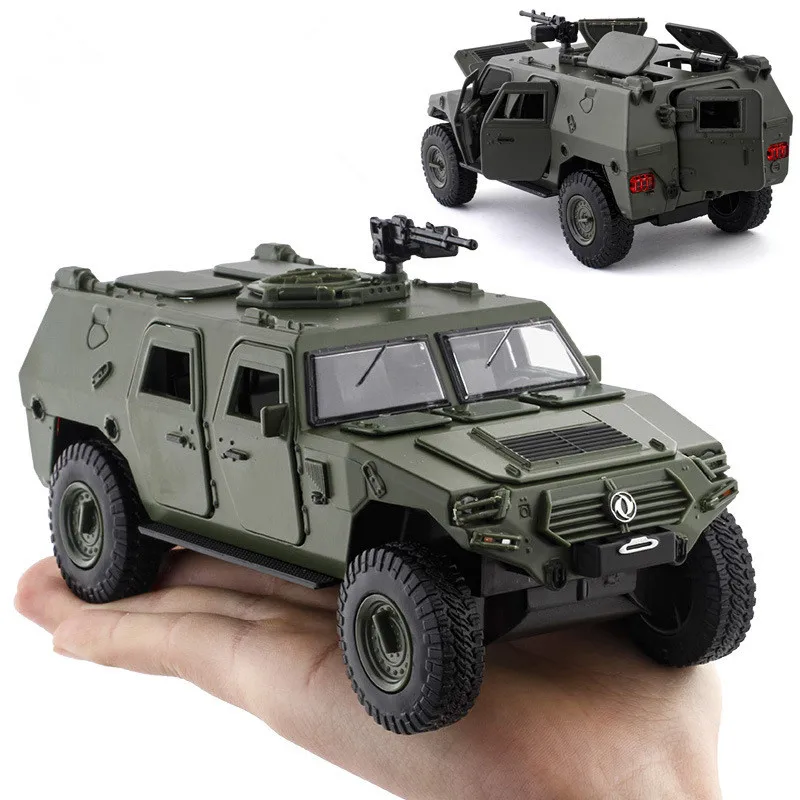 1: 28 alloy pull back military off-road vehicle model,rescue car toy,simulation sound and light car toy,wholesale