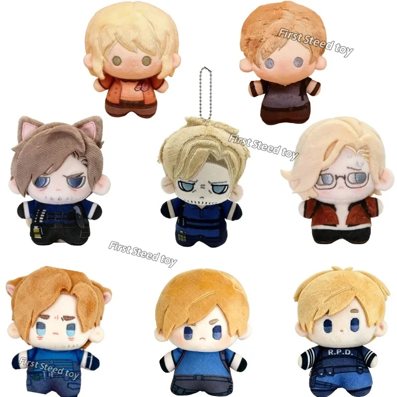 Nuevo Juguete de Peluche de Resident Evil 9, Muñeco de Peluche de Dibujos Animados, Lindo y Suave, Personaje de Leon Scott Kennedy y Ashley, Decoración, Regalo para Niños