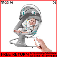 baby bed baby cribs baby rocking chair Rocking Baby Bed Electric Luxury Electric Swing Shaker Recliner cradle for newborns
