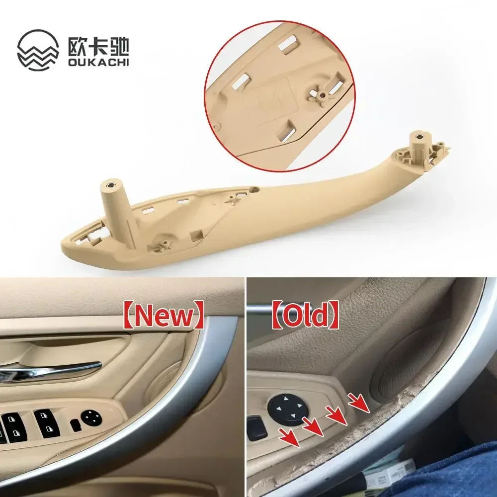 

Front Rear Left Right Interior Door Handle Cover Trim Set For BMW 3 4 Series M3 M4 F30 F31 F34 F36 F32 F33 F80 F82 F83 318 320