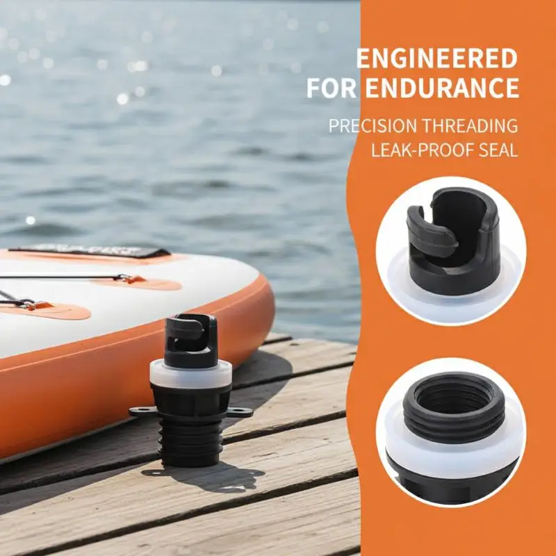 Universal Air Valve Adapter Set 1 2 3Pcs for Inflatable Kayak Boat SUP Pump Connector Easy to Use for Water Activities