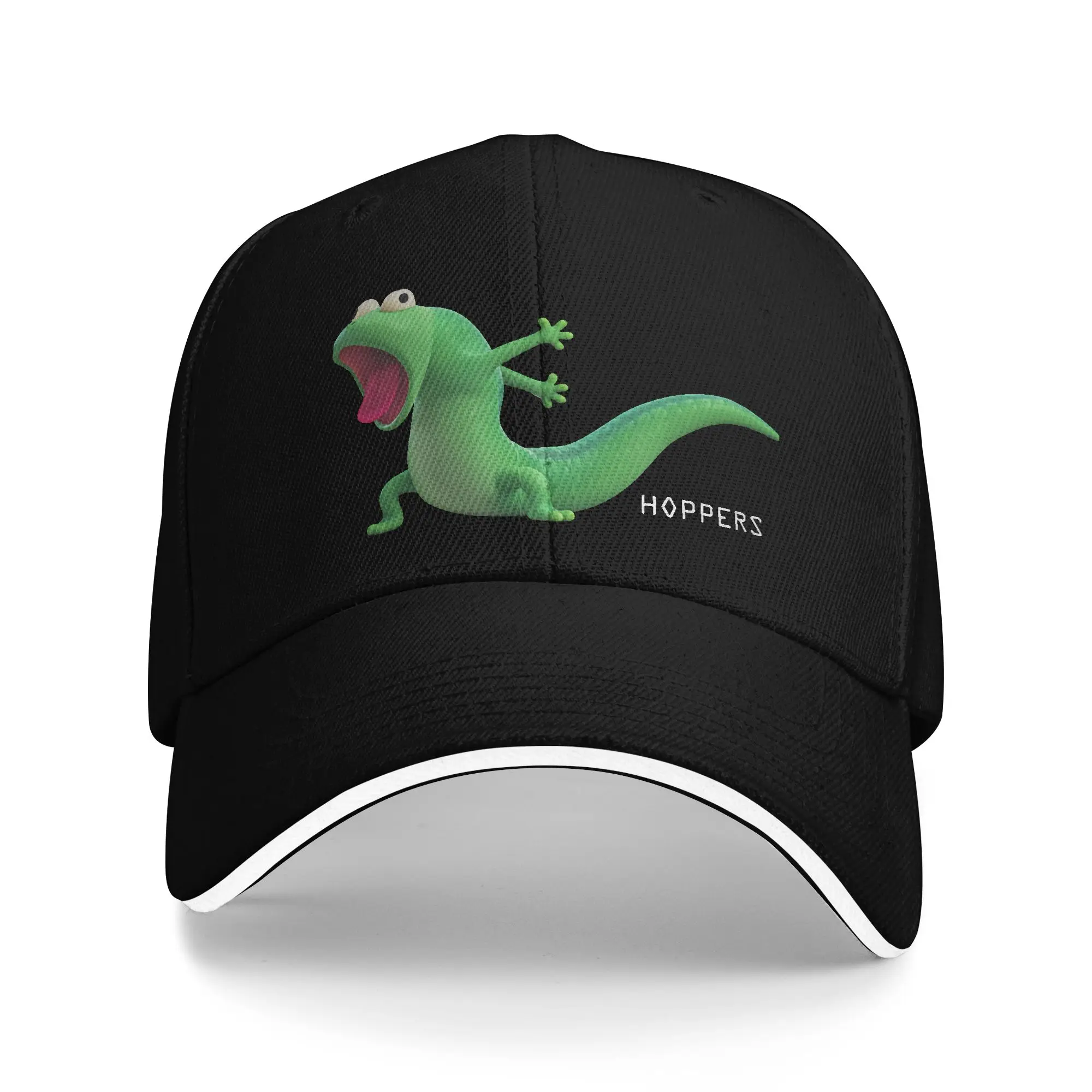 Hoppers Tom Lizard Yelling Funny Pose Baseball Cap Fashion Sandwich Caps Unisex Adjustable Dad Hat Outdoor
