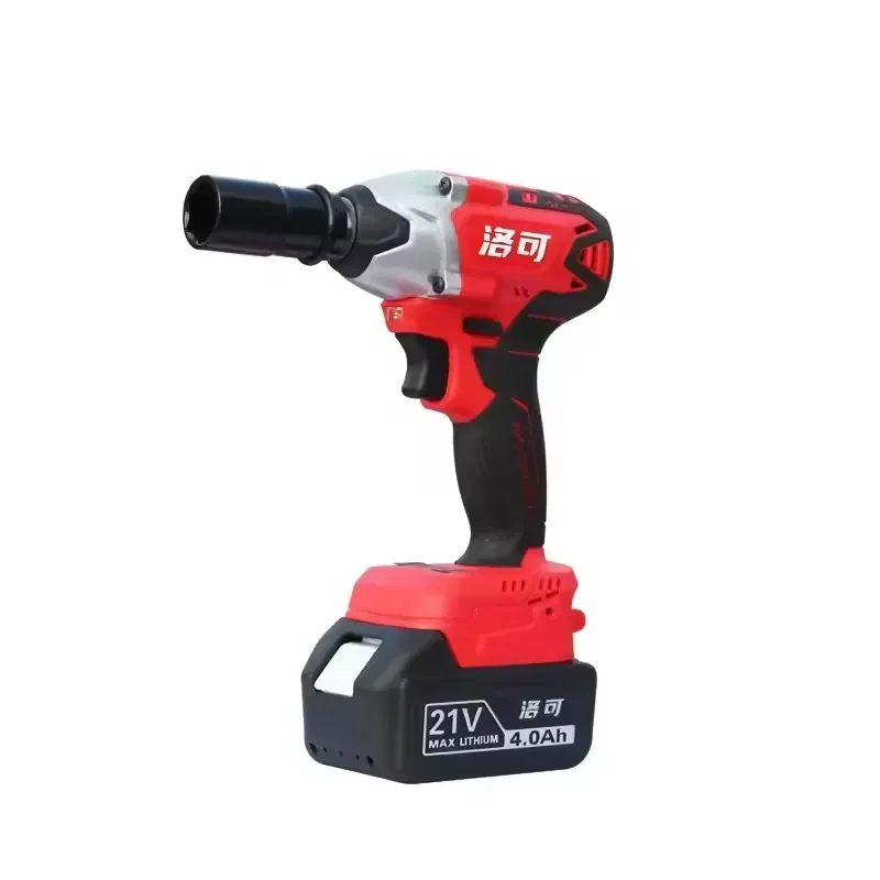 270N.m Portable Cordless Impact Wrench Power Tools 18V Li-ion Battery Brushless Impact Wrench with Led Light view 2