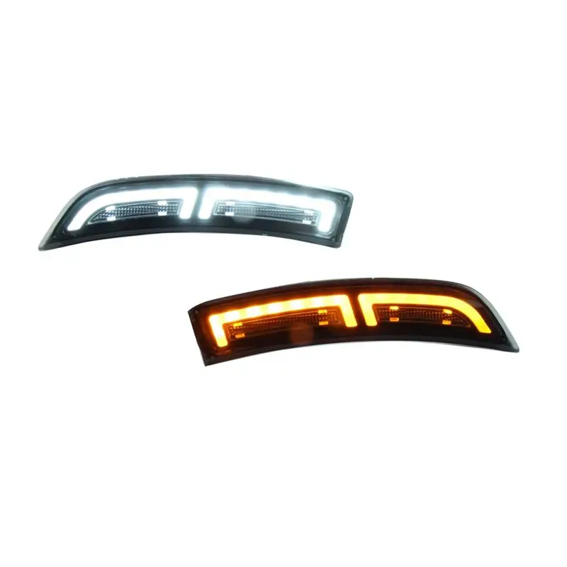 A60F-LED أضواء العلامات الجانبية الجمعية لتويوتا GR86 سوبارو BRZ 2022 2023 LED بدوره مصباح إشارة النهار تشغيل ضوء