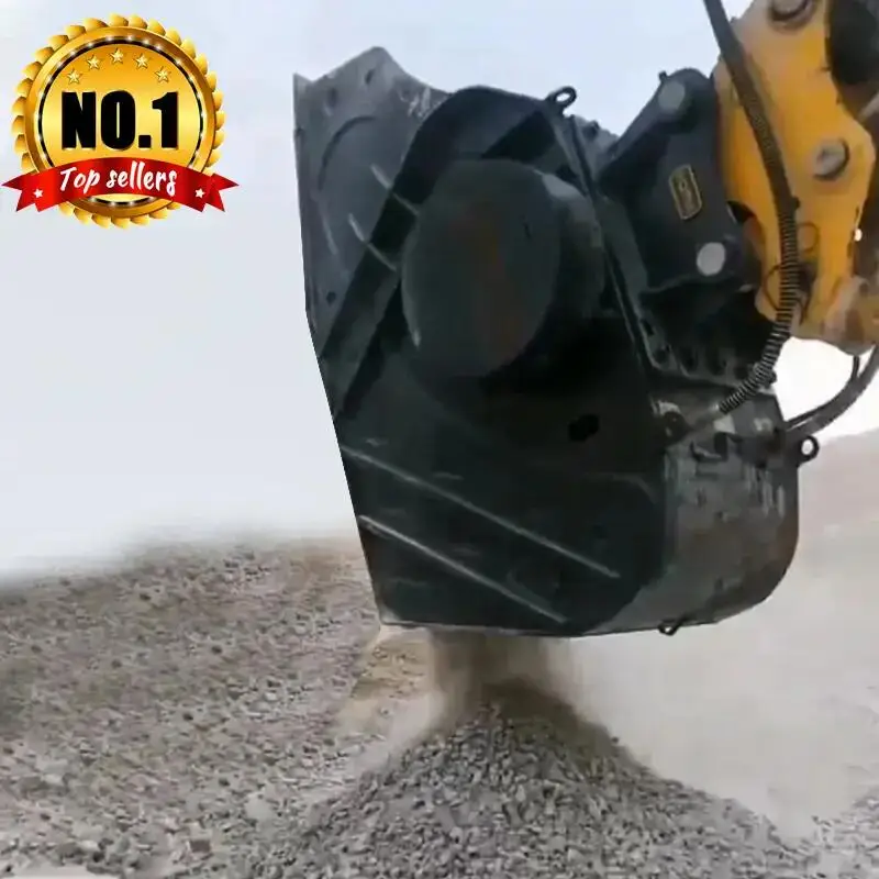 Construction Machinery  Accessories Construction Loader Fine Screening Bucket Stone Crusher Bucket for