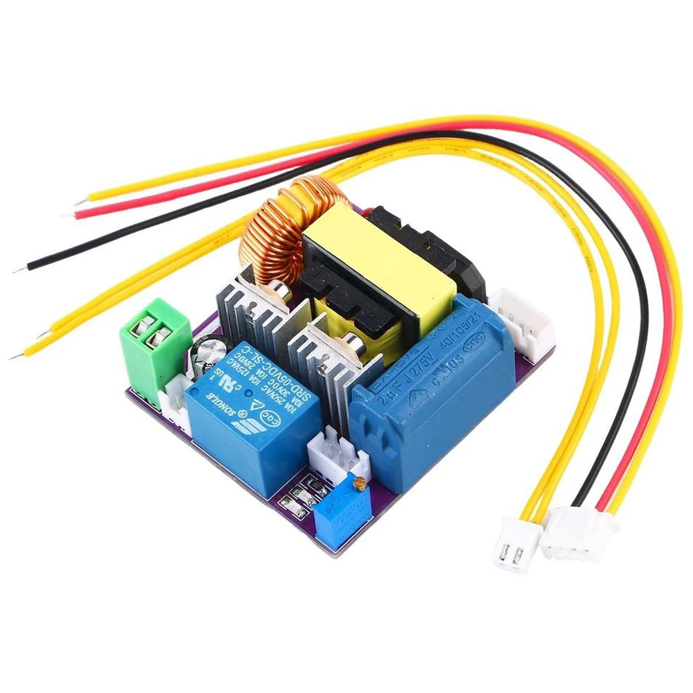 ZVS Boost Charger Board Built‑in Auto‑Stop Function DC7.4‑12.6V to DC150‑400V 126W High‑Voltage Capacitor Charging Module