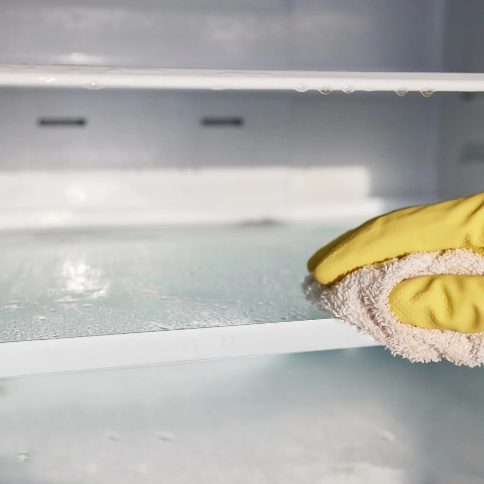 

Fridge Glass Shelf Divider for Refrigerator Storage with Clear Tempered Board Multi Functional Space Saver Home Office Freezer