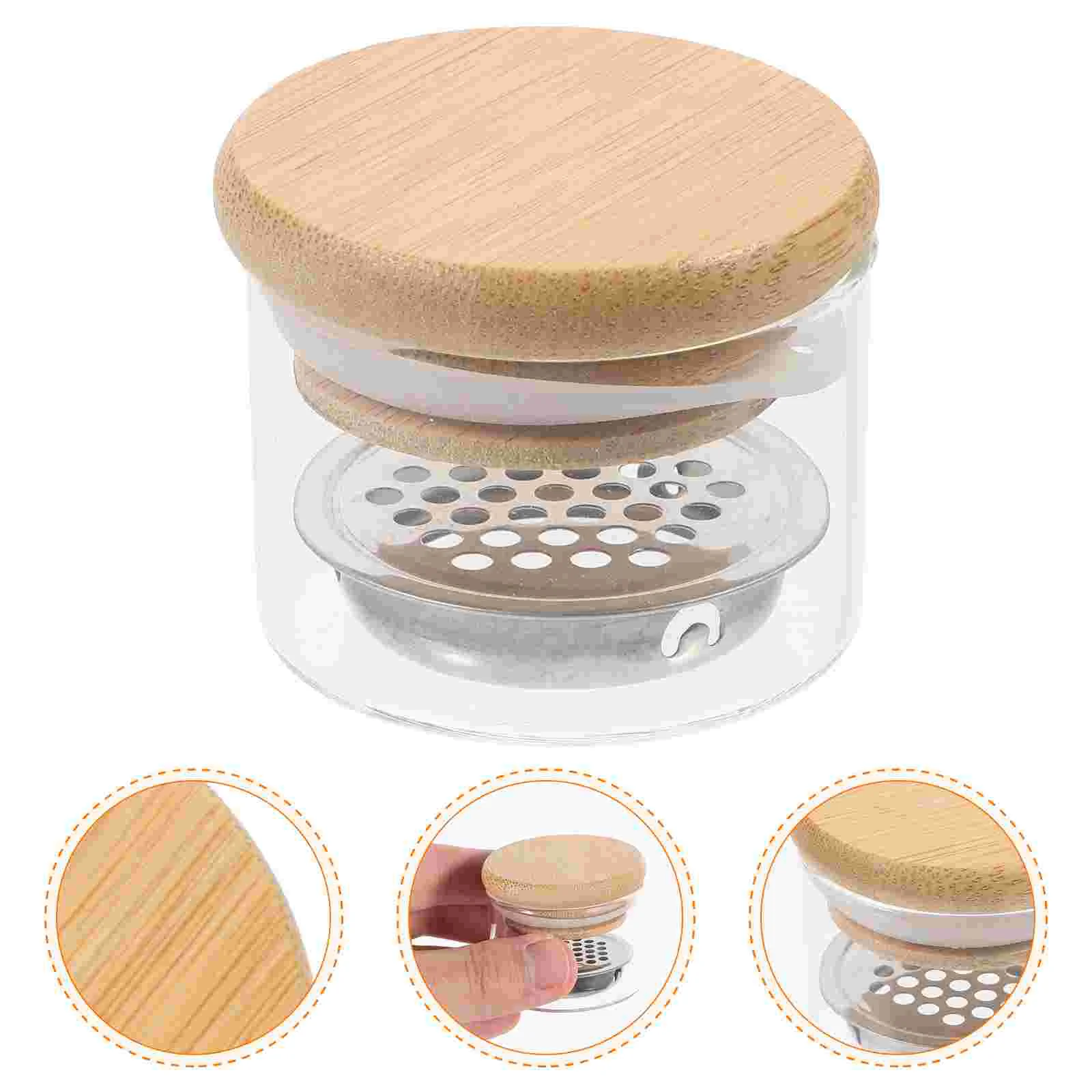 Nail Brush Cup Manicure Dish Cups Glass for Acrylic Nails with Lids Dappen Tools