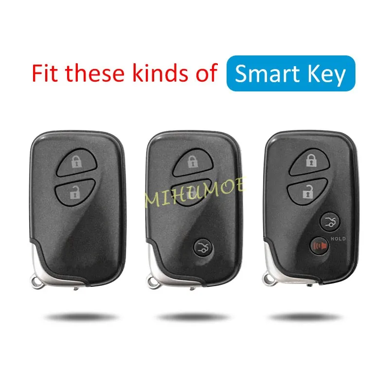 Transparent Clear Key Fob Cover Case Holder For Lexus IS ES LS GS RX GX LX CT HS 200h 250 330 350 450h 460 570 600h