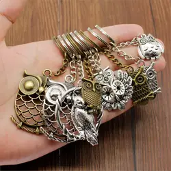 Creative Owl Keychain Key Chain Key Ring Owl Christian Car Keychain Handmade Accessories Souvenir Gift For Girls