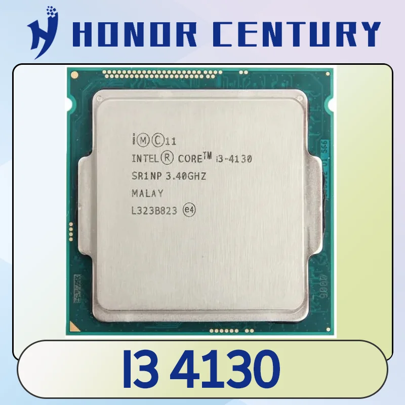 ใช้ Core i3 4130 3.40GHz LGA 1150 CPU โปรเซสเซอร์ SR1NP