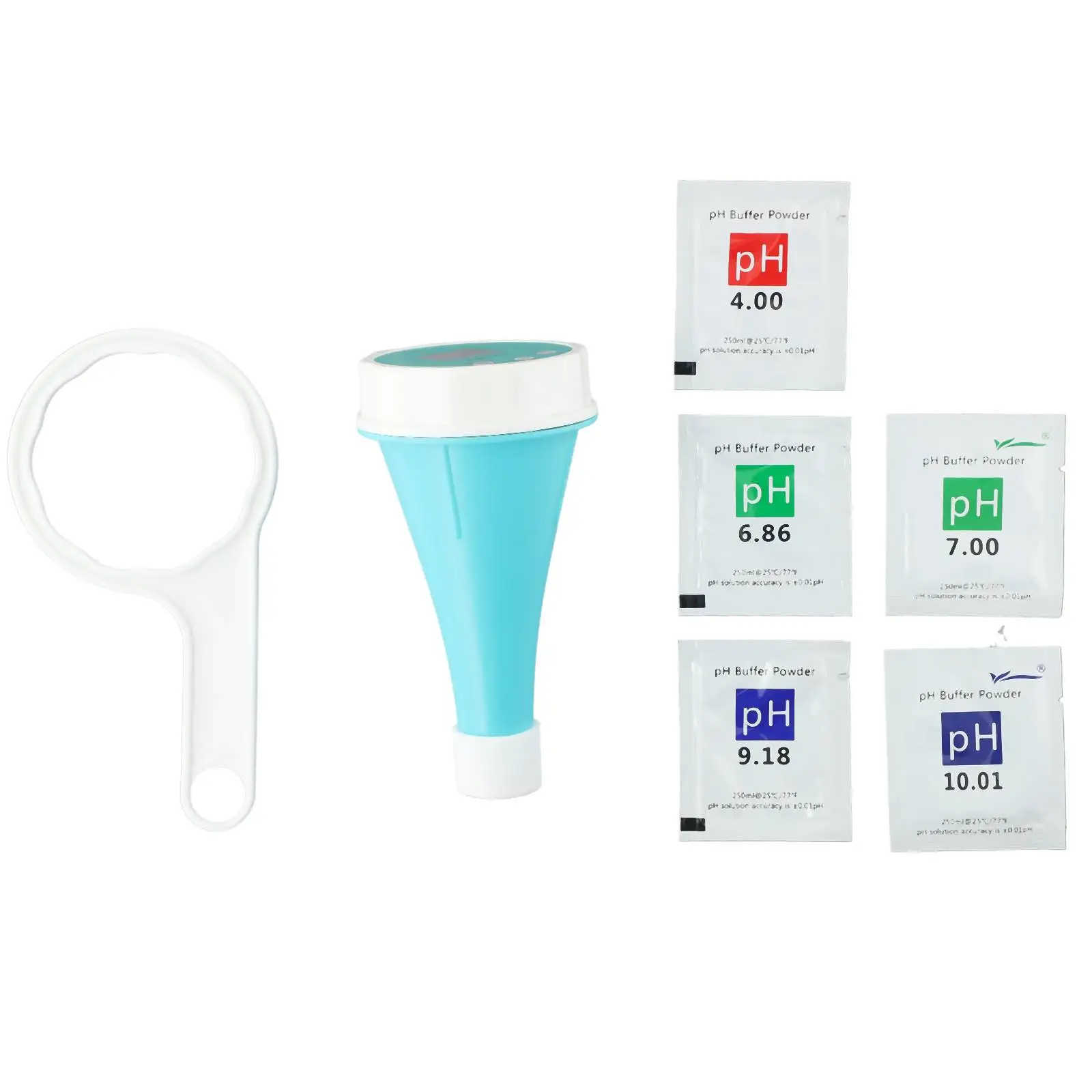 PH Meter Water Quality Tester High Accuracy LCD Digital Display APP Control Automatic Calibration Chlorine/ORP/EC/TDS Meter