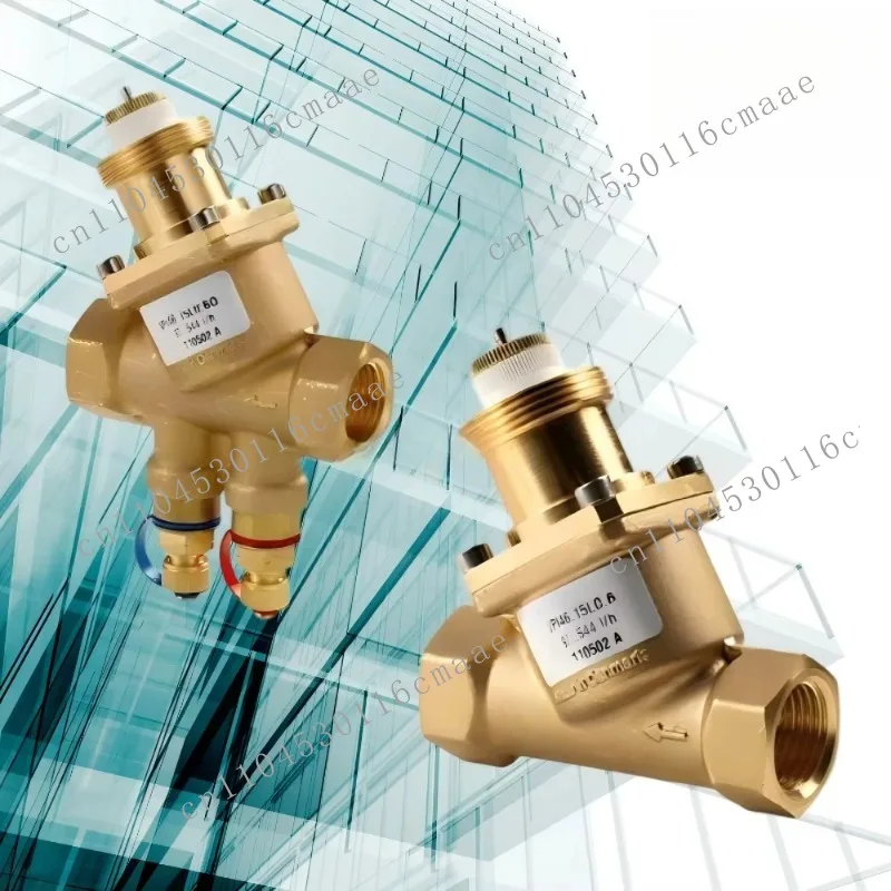Motorized Dynamic Balancing Valve Pressure Independent Radiator Control Valve for Building Automation System Electric Water