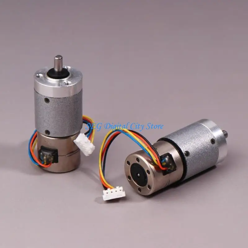 U75B High Precisions 22Mm Stepper Gear Motor With 1 45.2 Reduction Ratio Metal Gears