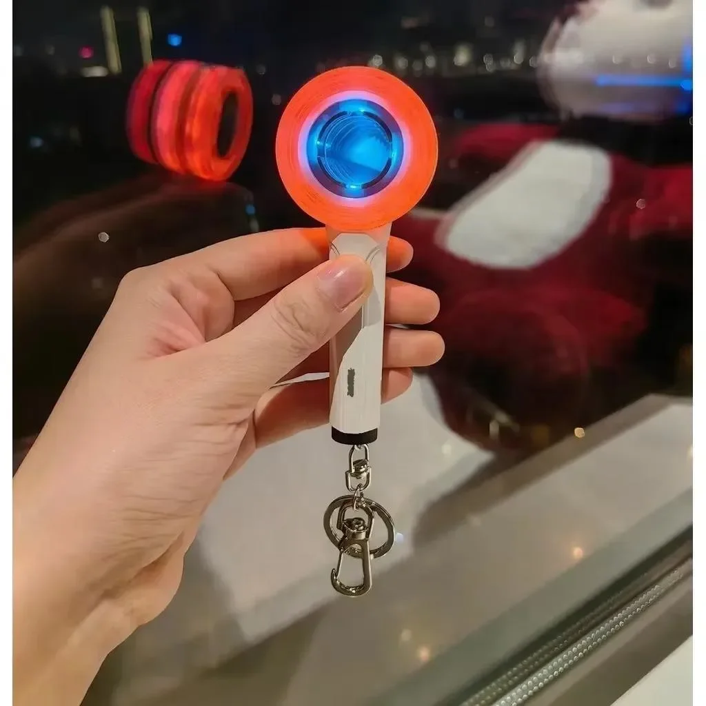 Kpop Idol TW Mini Lightstick Key Ring CANDYBONG Z Glow Stick Keychains قلادة هدية مرة واحدة