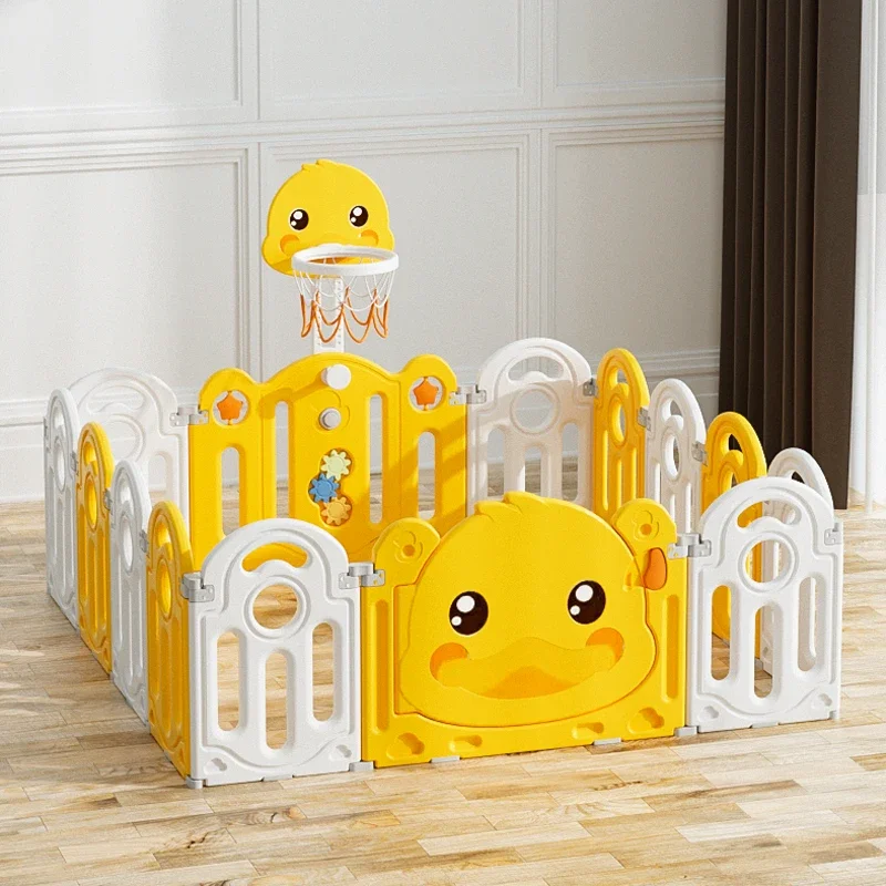 Popular Indoor Plastic Folding Sale Baby Toy Fence HDPE Material Modern Design Style