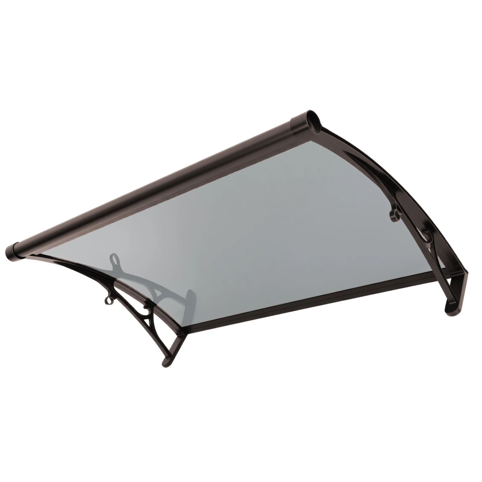 

Навес для окон и дверей, 40x24 дюйма, из поликарбоната, для входной двери, уличный, для патио, внешний, грузоподъемность 110 фунтов, для входной двери