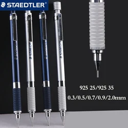 STAEDTLER Mechanical Pencil 925 25/35 Metal Barrel Low Center Gravity 0.3/0.5/0.7/0.9mm Professional Drawing Handdrawn Sketching