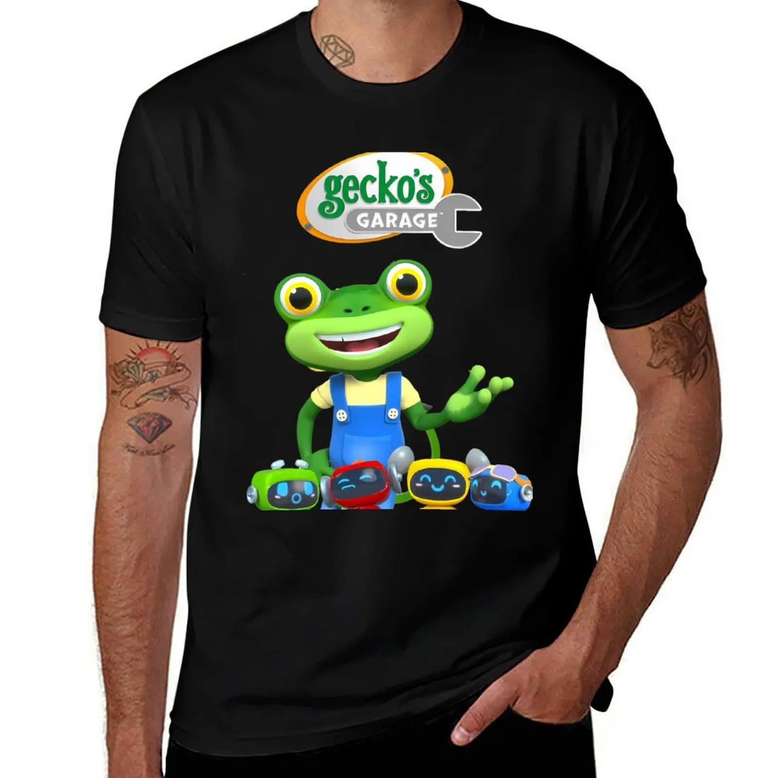 

geckos garage T-Shirt t shirt man luxury man t shirt luxury t shirts for man graphic vintage T-Shirt