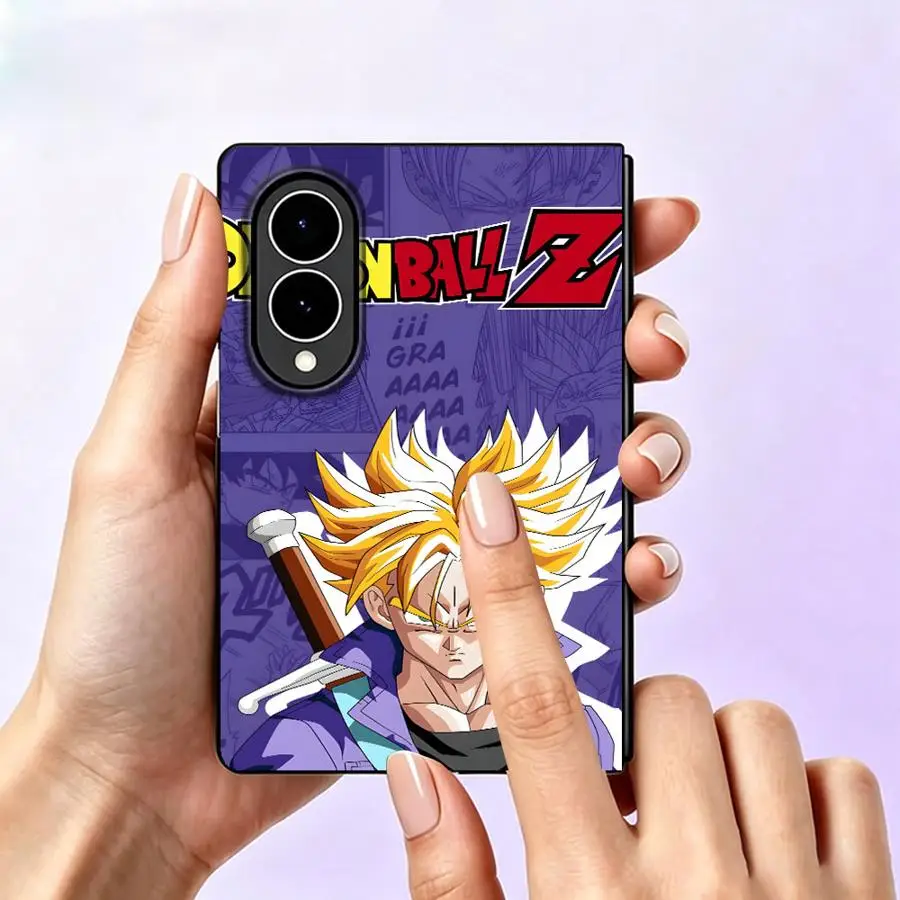 Dragon Ball Vegeta Trunks Luxury Phone Cover Case for Samsung Galaxy Z Fold 8 Z Fold8 Wide ZFold8 ZFold Wide view 4
