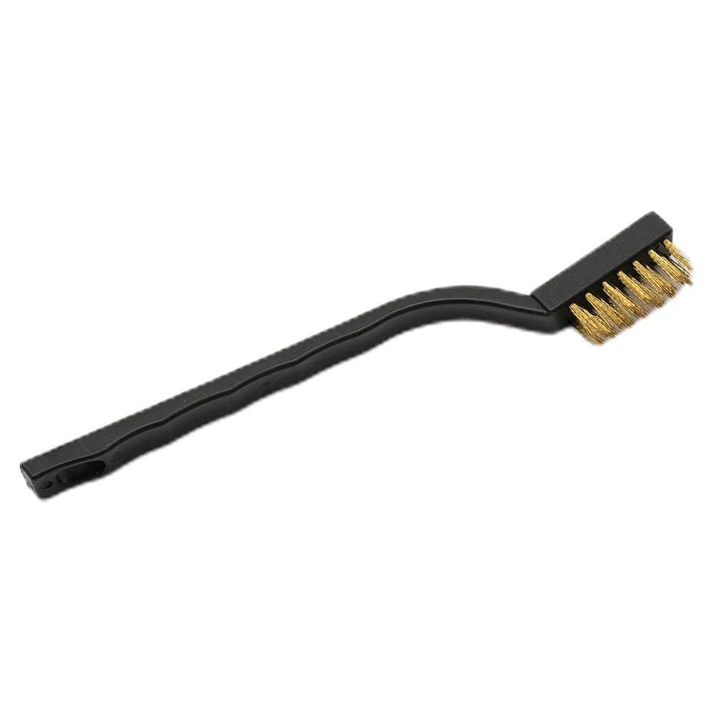 

Hot New Wire Brush Toothbrush 7 Inch Copper Industrial Black Cleaning DIY Slag 170mm Stainless Steel 17cm 6pcs