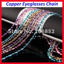5pcs copper eyeglass chain metal eyewear glasses sunglasses cord holder 6 different colors for options