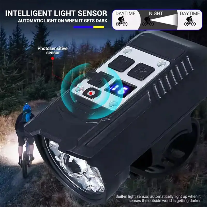 

【Купон для новых пользователей!】2 светодиодных фонаря для велосипеда, перезаряжаемые, передние фары для шоссейного велосипеда, фонарики, аксессуары для велоспорта