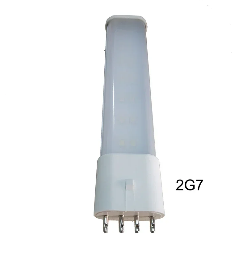 Horizontal Pl 2Pin G23/GX23 4W 5W 7W LED Tube Light Desk Reading Table Lamp Replace CFL PL-S 7W/9W/13W,Remove Electronic Ballast