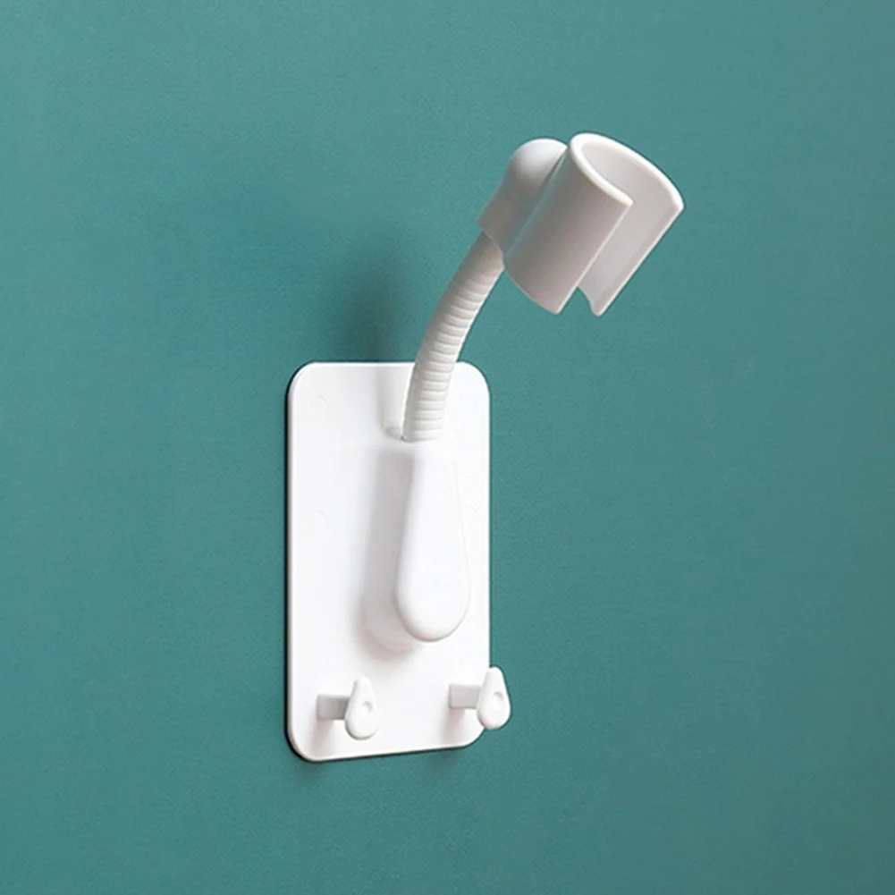 Bathroom Shower Head Holder Hot Sale Mobile Plastic Spring Tube Stainless Steel 14.5*6cm Convenient Replaceable