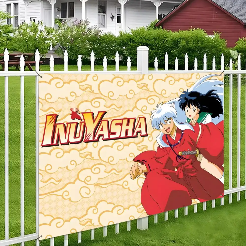 Inuyasha Flags Wall Hanging Tapestry Outdoor Decorative flag Background Blanket