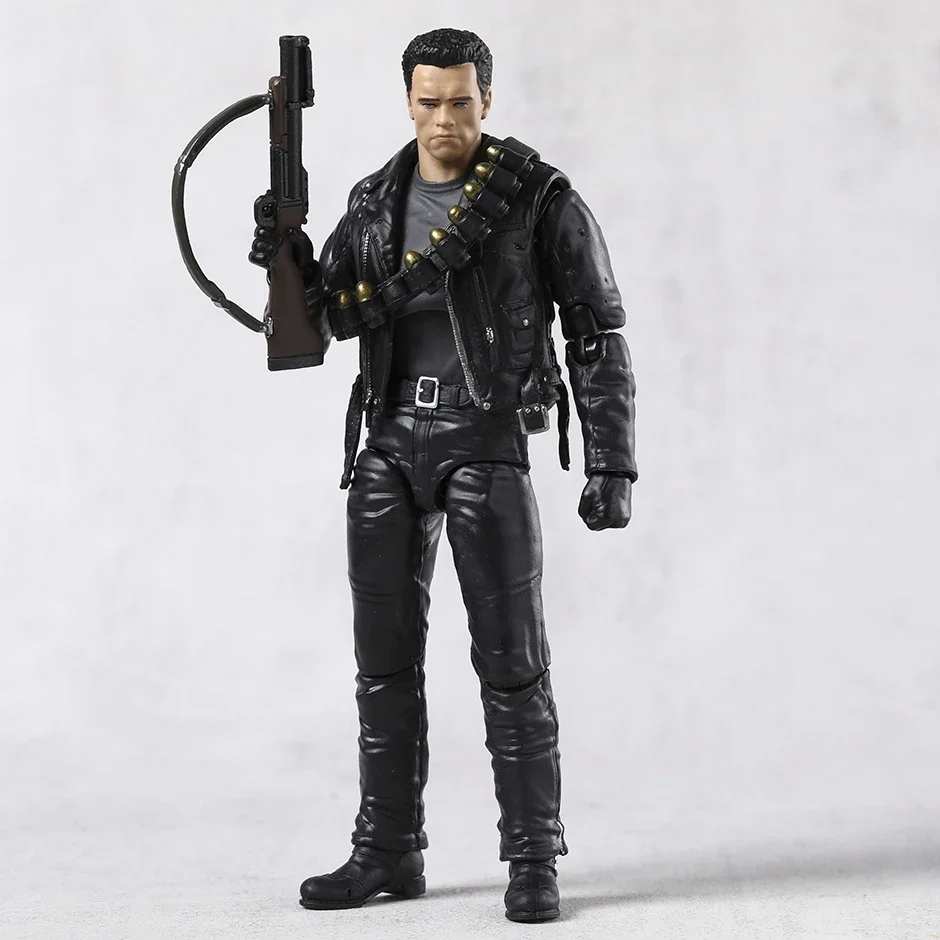 MAFEX No.199 Terminator 2 T-800 Action Figure PVC Toys Collection