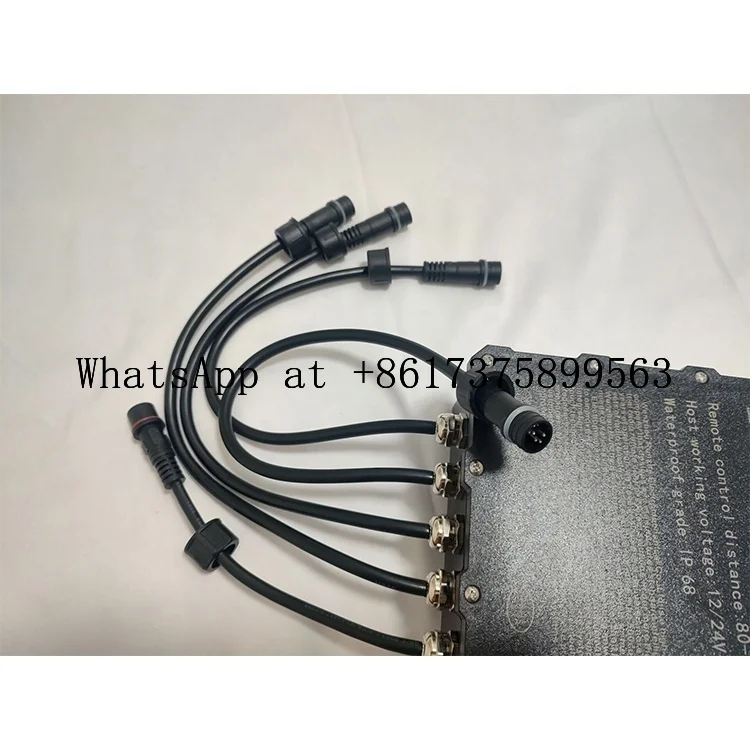 24V Industrial Wireless Crane Remote Control 5 Joystick for Hydraulic Truck Crane System