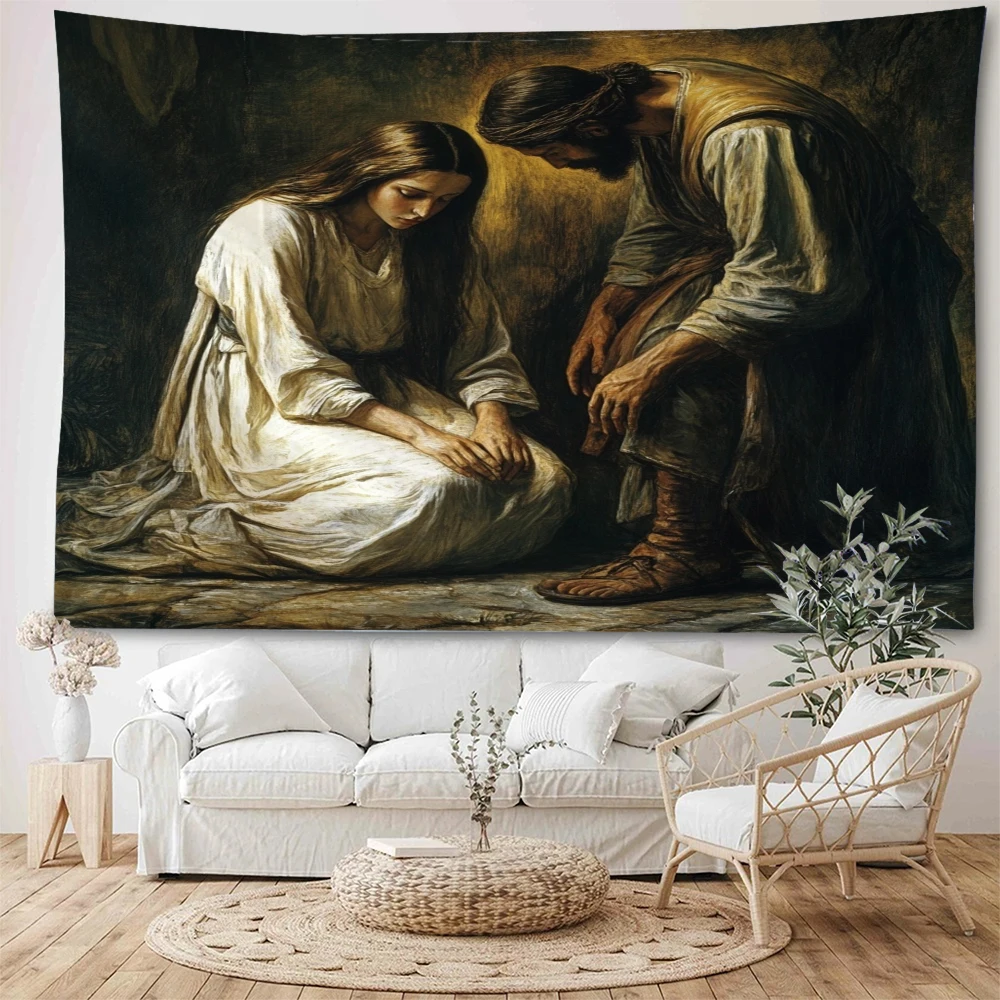 خلفية المسيح، قصة يسوع، قصة حياة يسوع، ابن الله، المخلص المسيحي، نسيج يسوع