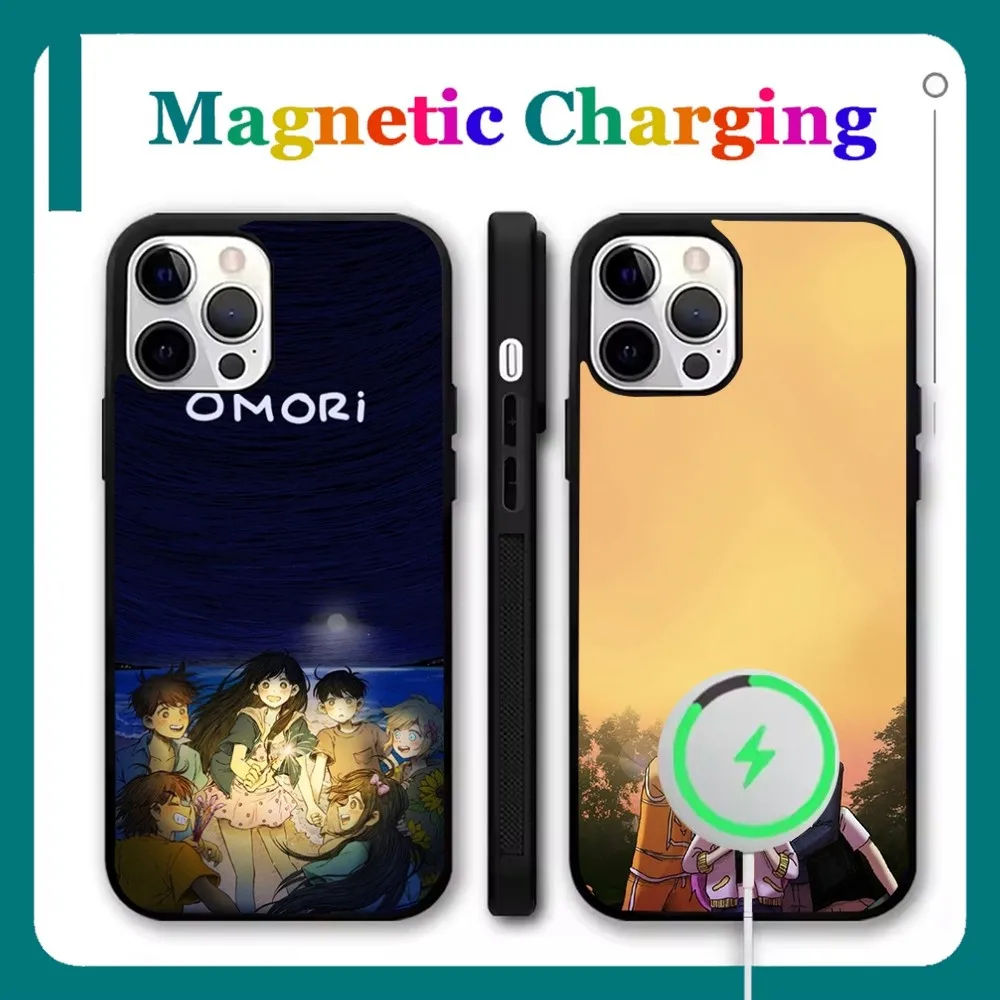 

Game O-OmoriS Sunny Phone Case For iPhone 16,15,14,13,12,11,Pro,Max,Plus,Mini,SE New Magsafe Magnetic Wireless Charging
