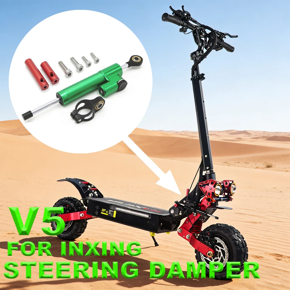 

For Inxing V5 Electric Scooter Accessories Directional Steering Damper Scooter Spare Parts Increase High Speed Stability Safety