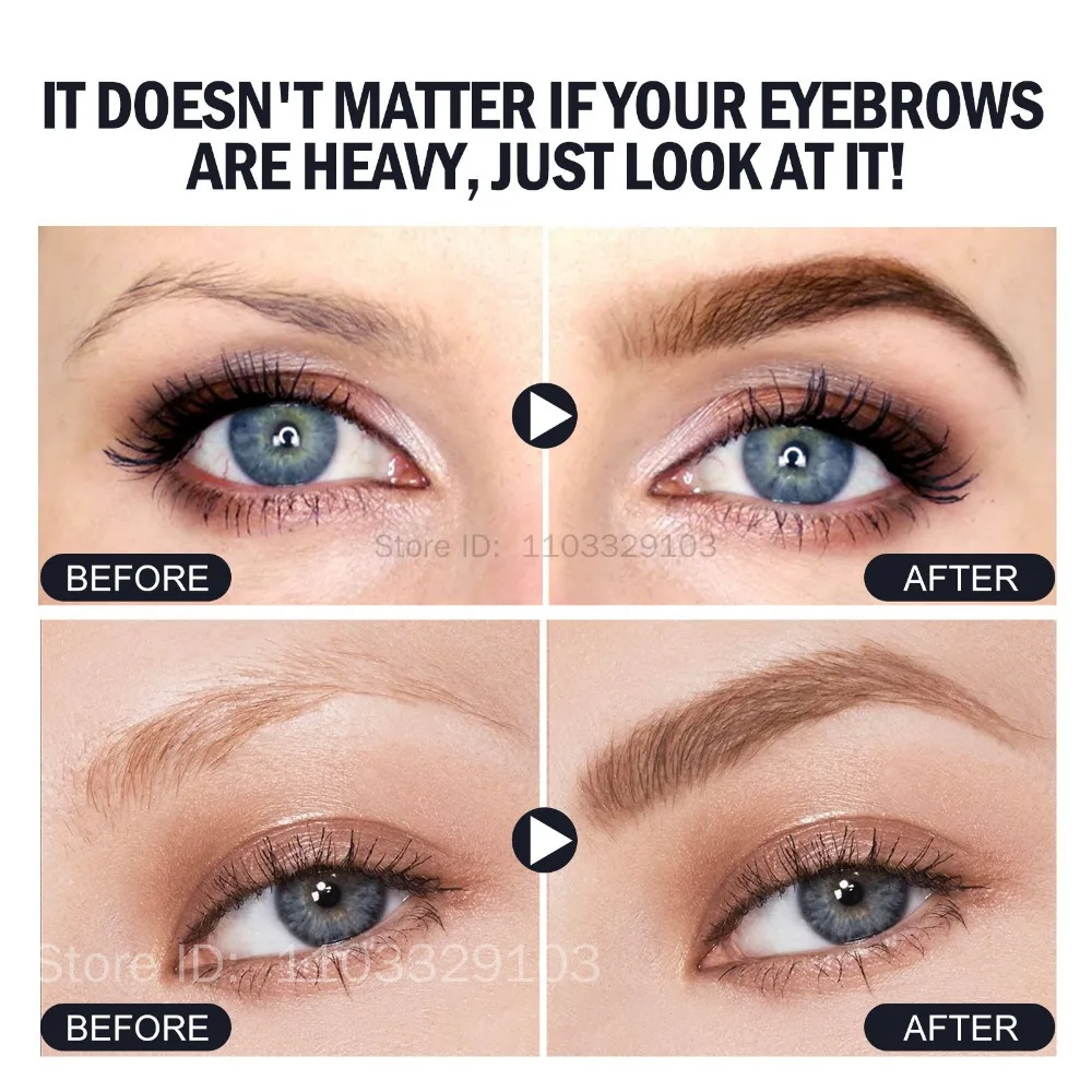 2 色の眉パウダープロフェッショナルメイクパレット眉毛スタンプ眉エンハンサーアイシャドウ長期的な防水パウダー