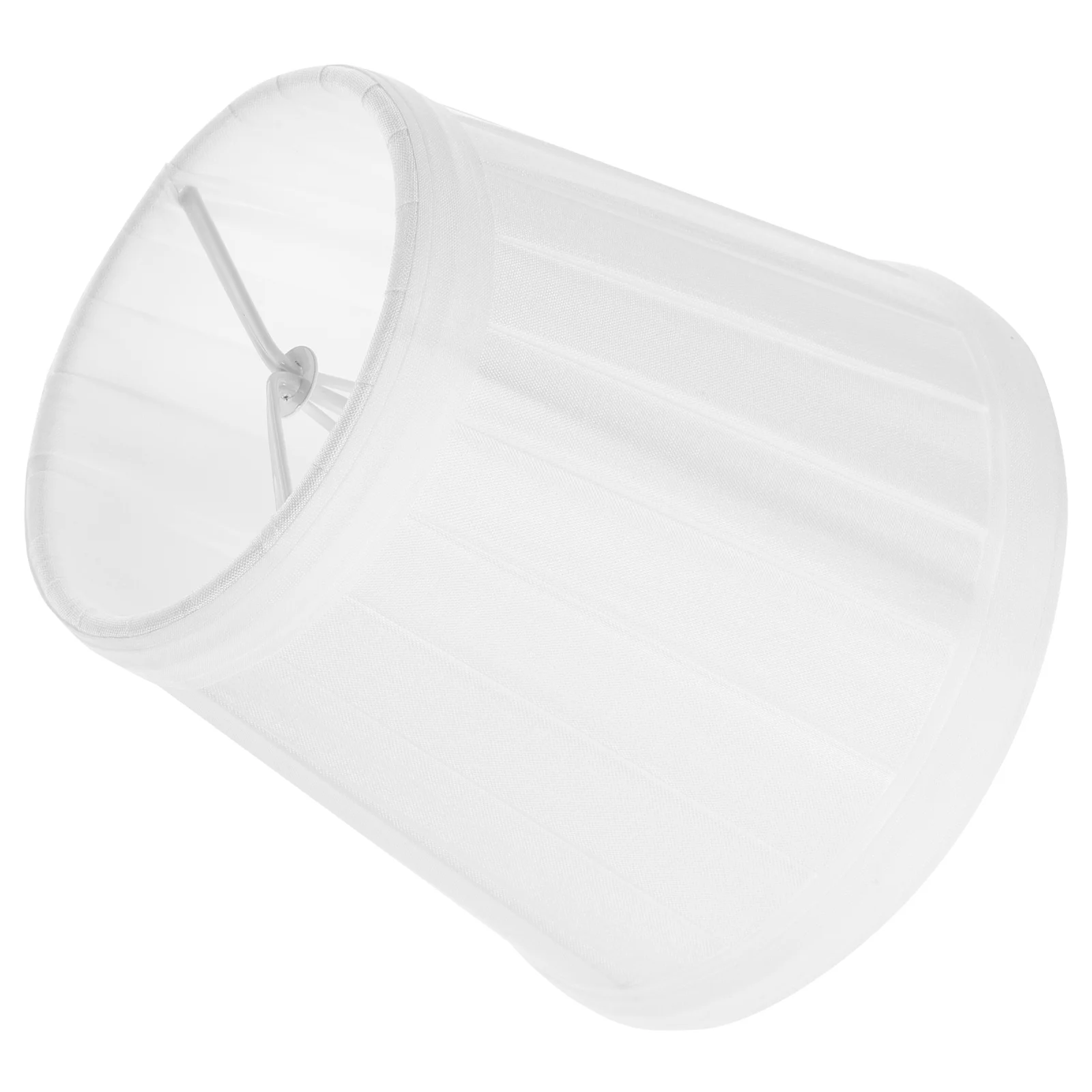 

Lamp Shade Accessories 0205 White Bell Shaped Cloth Cover for Table Desk Floor Lamp Small Light Shades Indoor Ceiling Decor
