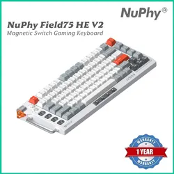 NuPhy® NuPhy Field75 HE V2 Magnetic Switch Gaming Keyboard